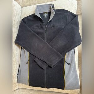 Black and Gray Women's SkiDoo Fleece Jacket